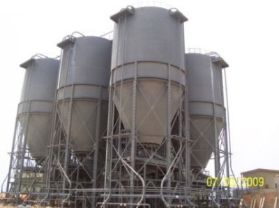 Fábrica de ensacamento de cimento (Gana)