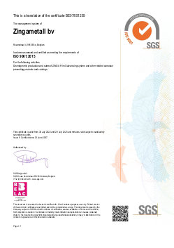 Certificado ISO 9001:2015